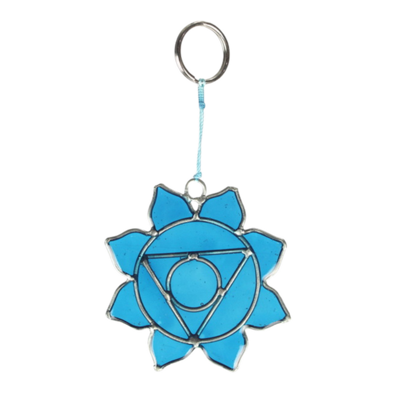 Ronis Coloured Chakra Suncatcher 11cm Assorted