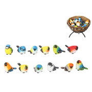Ronis Colourful Lucky Birds 6cm Assorted