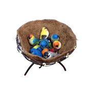 Ronis Colourful Lucky Birds 6cm Assorted