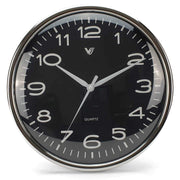 Ronis Colson Shiny Frame Domed Face Wall Clock 30x30x2cm Assorted