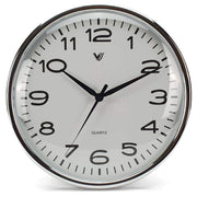Ronis Colson Shiny Frame Domed Face Wall Clock 30x30x2cm Assorted
