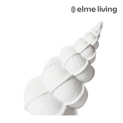 Ronis Conch Shell Stand Sculpture White 12x12x35cm – thumbnail