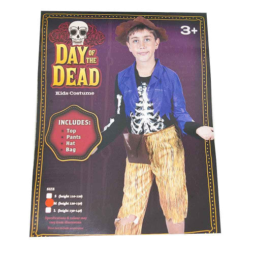 Costume Mexican Musician Spirit – mariachi-inspired outfit with festive details, perfect for Halloween or themed parties.