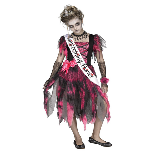 Ronis Costume Zombie Prom Princess Kids