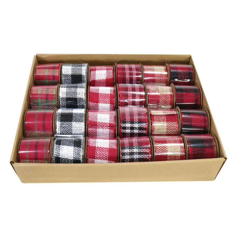 Ronis Country Woven Ribbon 63mm x 2.7m 6 Asstd