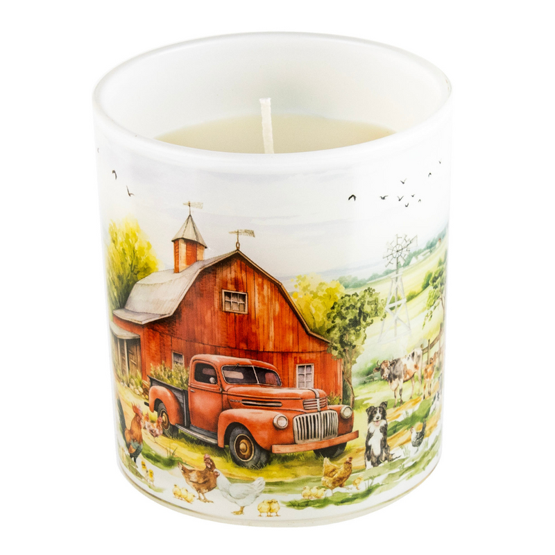 Ronis Country Life Candle Red Truck