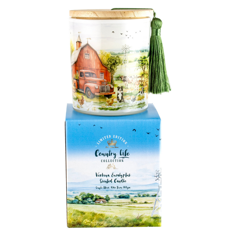 Ronis Country Life Candle Red Truck
