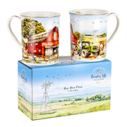 Ronis Country Life Mugs On The Farm Set of 2 – thumbnail