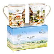 Ronis Country Life Mugs Set of 2 – thumbnail