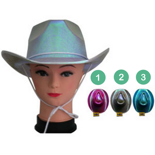 Ronis Cowgirl Hat 3 Asstd