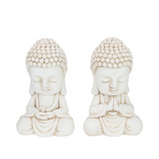 Ronis Cream Garden Buddha 34cm Assorted