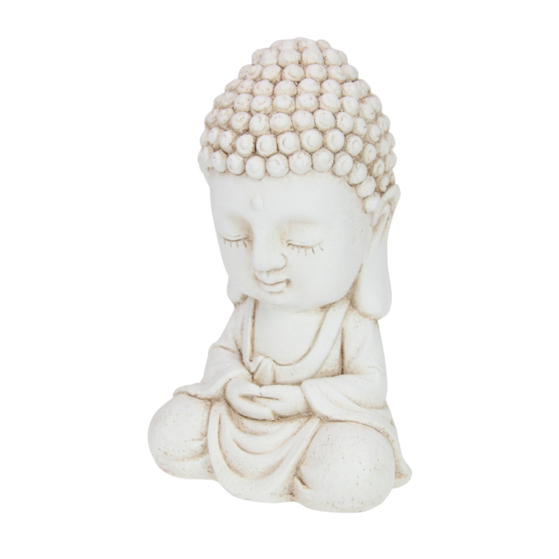 Ronis Cream Garden Buddha 34cm Assorted