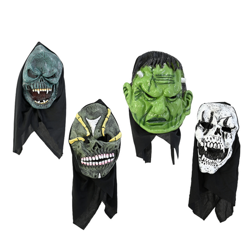 Ronis Creatures Hooded Mask 4 Asstd