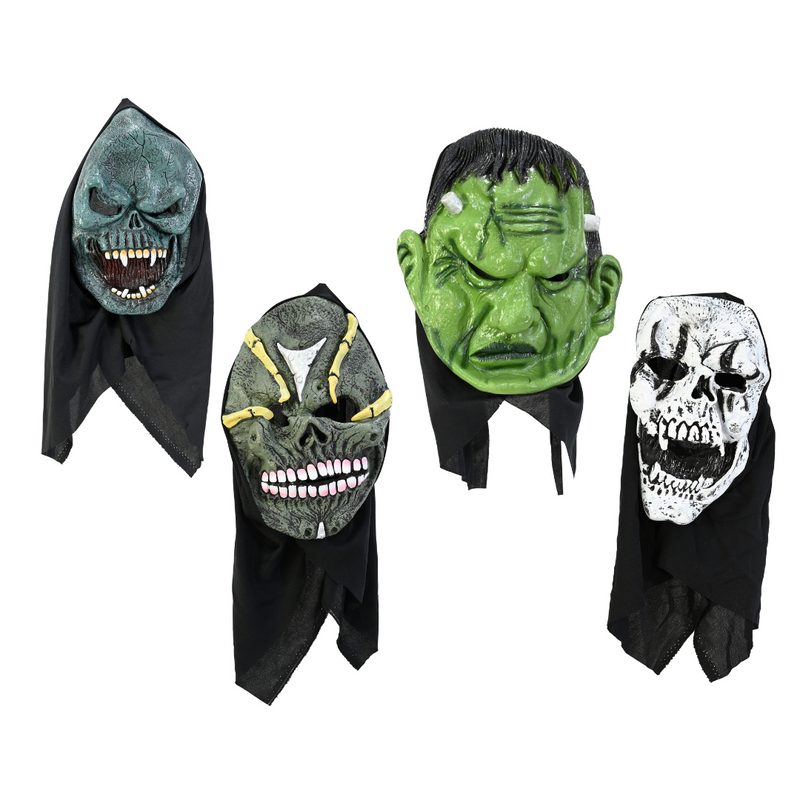 Ronis Creatures Hooded Mask 4 Asstd