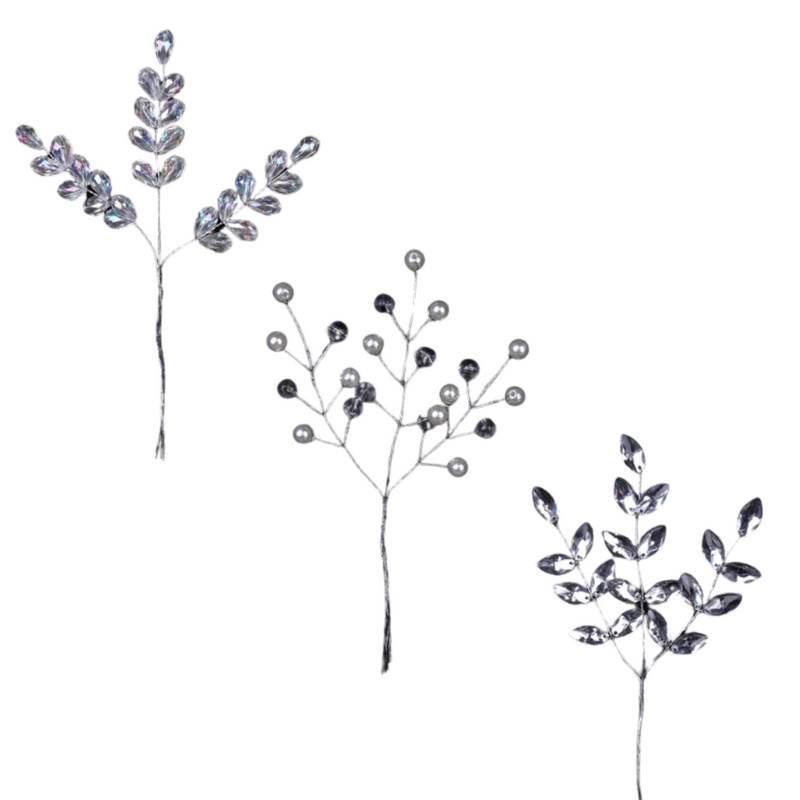 Ronis Crystal and Pearl Picks 17cm Assorted