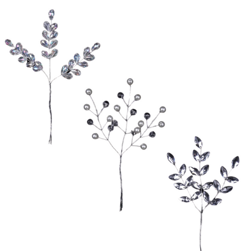 Ronis Crystal and Pearl Picks 17cm Assorted