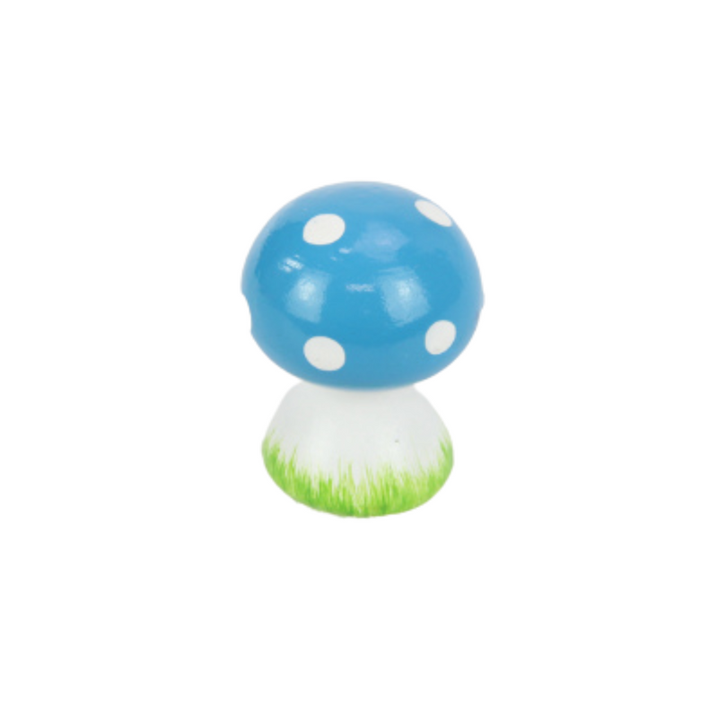 Ronis Cute Fairy Garden Mushrooms 5cm 4 Asstd