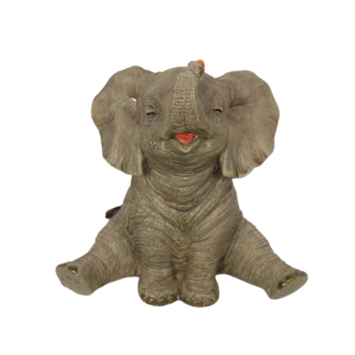 Ronis Cute Yoga Elephant 17cm 3 Asstd