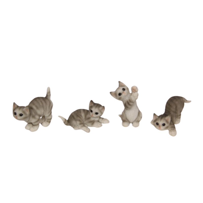 Ronis Cute Cat with House 10cm Assorted