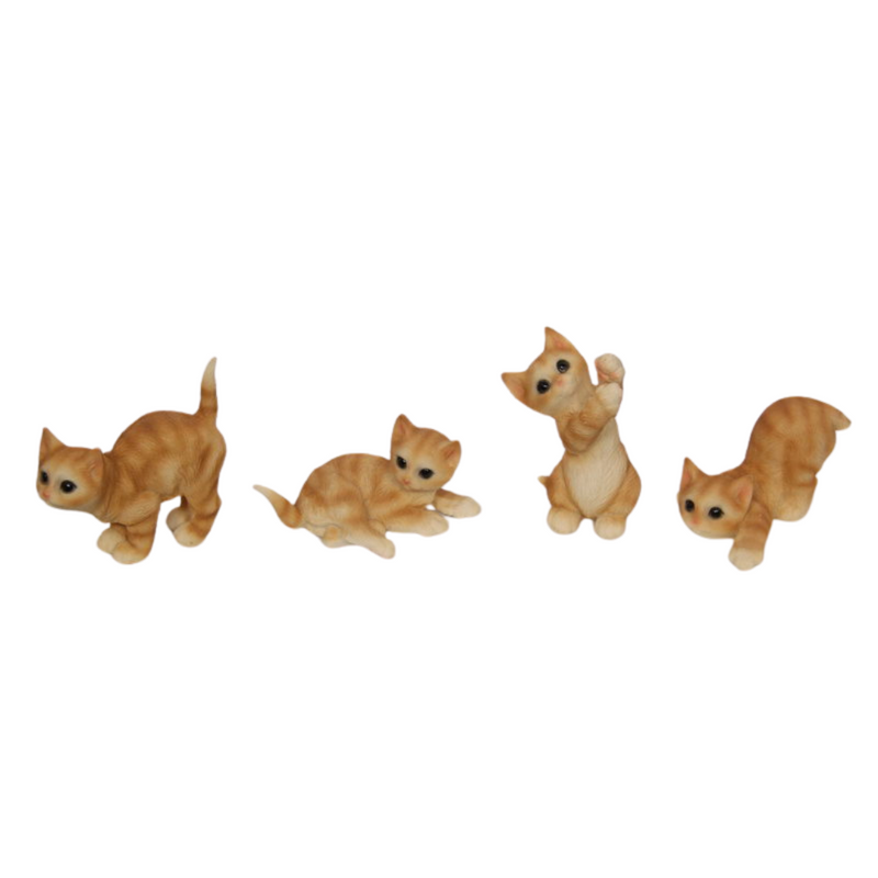 Ronis Cute Cat with House 10cm Assorted