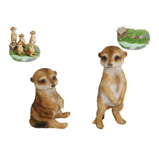 Ronis Cute Meerkats 10-14cm Assorted