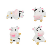 Ronis Cute Miniature Comical Cow Assorted