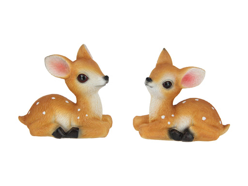 Deer Laying Dow n 2 assorted 11cm