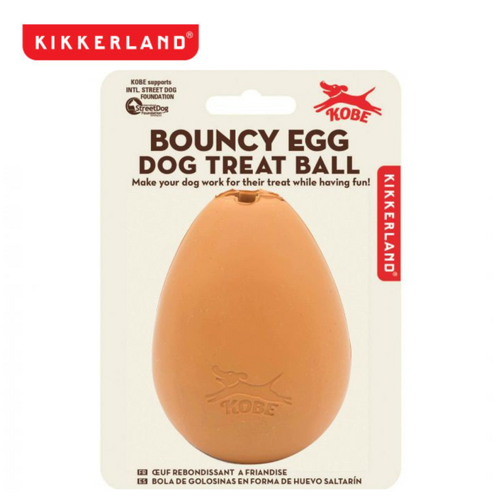 Kikkerland Kobe Bouncy Egg Brown