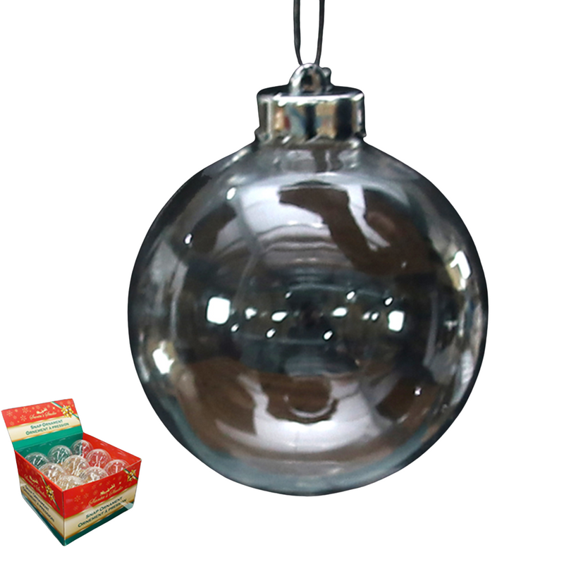 DIY Clear Bauble 8cm