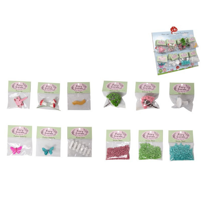 Ronis DIY Fairy Garden Ornaments Assorted