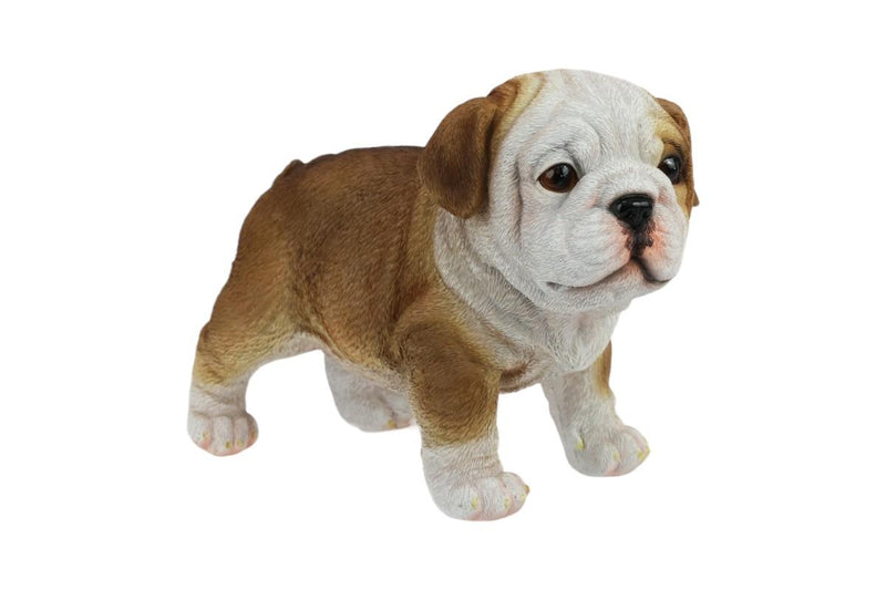 21CM STANDING BULLDOG PUPPY