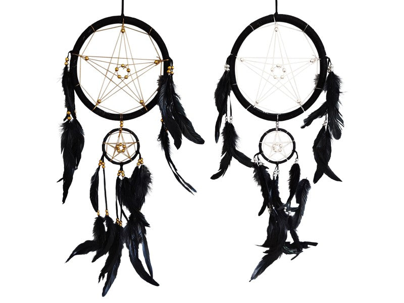 21CM PENTAGRAM DREAM CATCHER