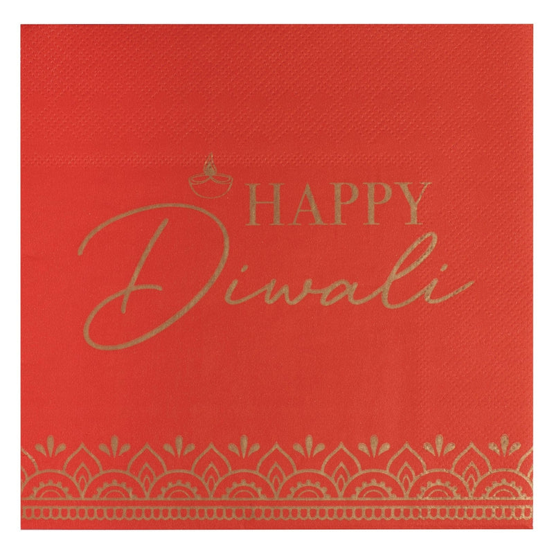 Diwali Beverage Napkins FSC