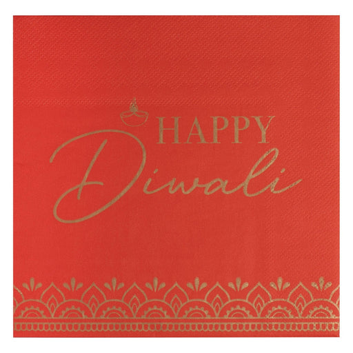 Diwali Beverage Napkins FSC