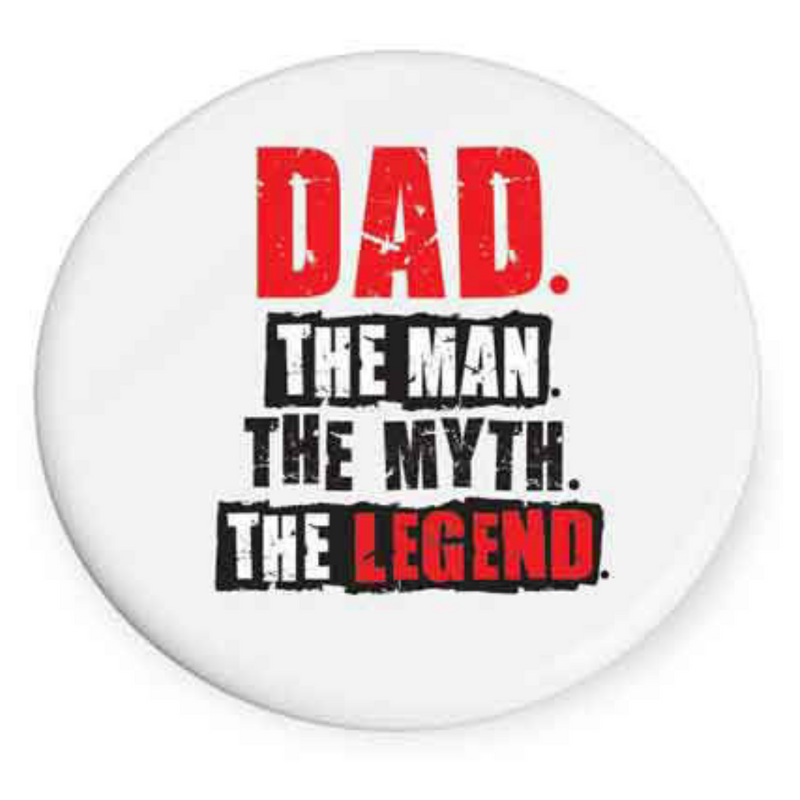 Ronis Dad The Man The - Beautiful On The Inside Coaster 10cm