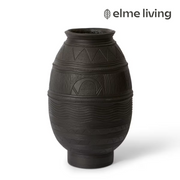 Ronis Darius Vase Black 27x27x43cm – thumbnail
