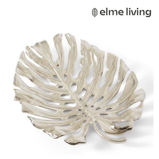 Ronis Decor Monstera Leaf Nickel 49x37x6cm