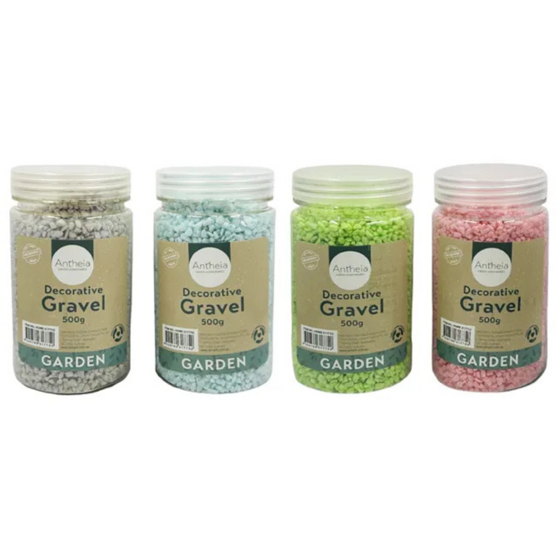 Decorative gravel stones 500g assorted vase filler pebbles for terrariums, planters, centrepieces and DIY home décor