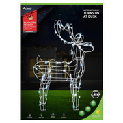 Ronis Decorative Light Solar Reindeer 50 LED 37x55cm Cool White 2 Functions – thumbnail