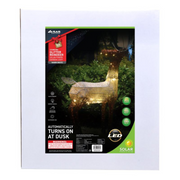 Ronis Decorative Light Solar Reindeer Glitter 84 LED 45x120cm Warm White – thumbnail