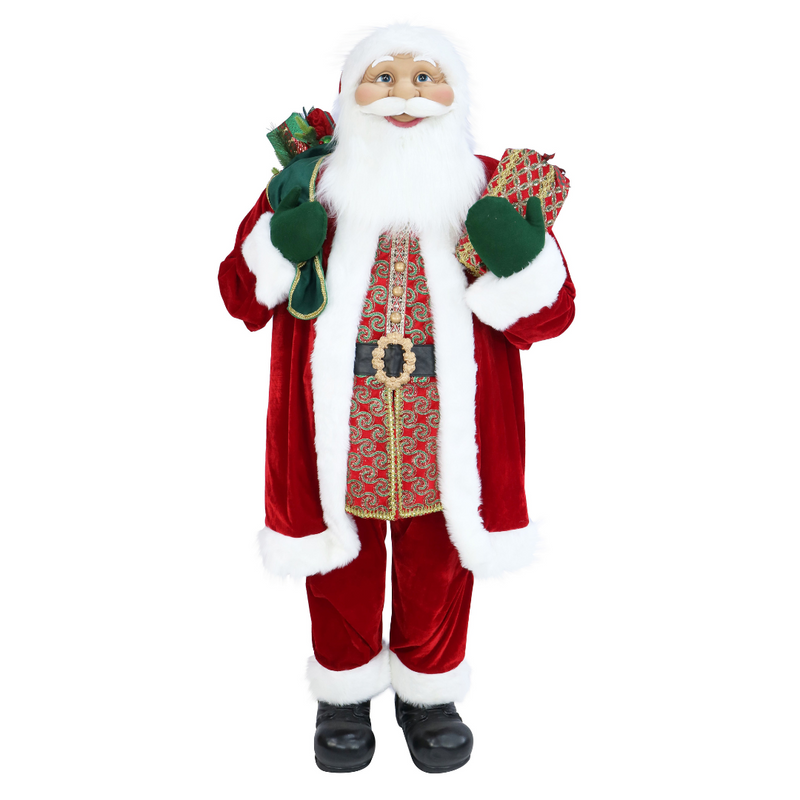Ronis Deluxe Standing Santa Figurine 180cm