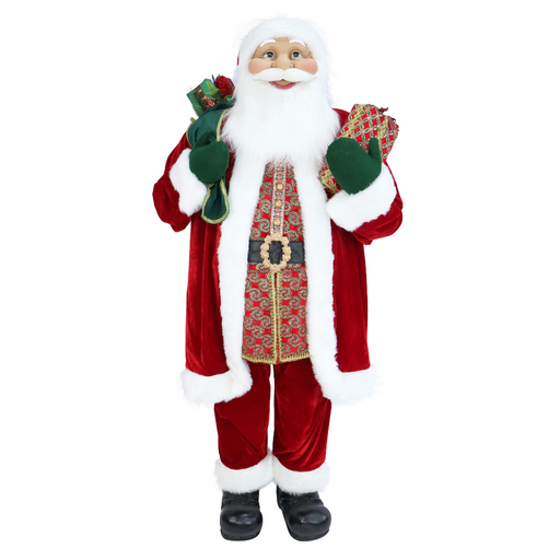 Ronis Deluxe Standing Santa Figurine 180cm