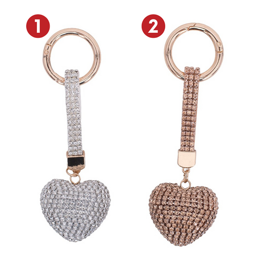 Ronis Diamonte Keyrings 13cm 2 Asstd