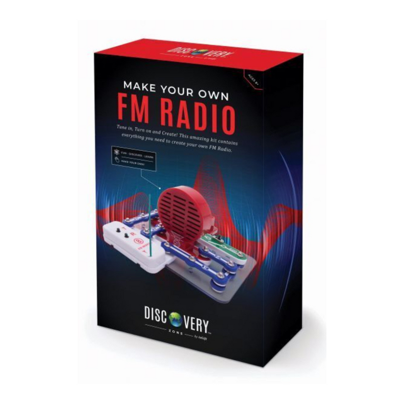 Ronis Discovery Zone Make Your Own FM Radio Kit 25.5x20.3x6cm Multi-Coloured