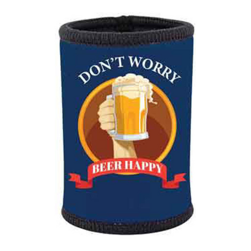 Ronis Don't Worry Beer Happy Stubbie Holder