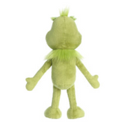 30cm Poseable Dr. Seuss Aurora Grinch Plush with Armature Legs and Arms.