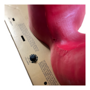 Life-size 183cm Animated Fuzzy Grinch figure with movement and sound – Dr. Seuss Christmas décor