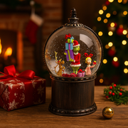 Dr. Seuss Grinch Water Lamp with glitter effect and LED lights, 26cm Christmas decoration