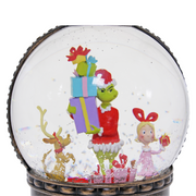 Dr. Seuss Grinch Water Lamp with glitter effect and LED lights, 26cm Christmas decoration