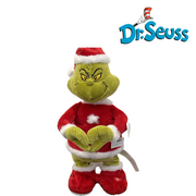 18cm Dr. Seuss Heart Hands Grinch Figurine – Whimsical Holiday Decor